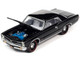 1965 Pontiac GTO Starlight Black with White Interior MCACN Muscle Car and Corvette Nationals Limited Edition to 4140 pieces Worldwide Muscle Cars USA Series 1/64 Diecast Model Car Johnny Lightning JLMC031-JLSP290A