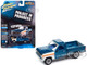 1984 Ford Ranger 4x4 Pickup Truck Medium Brite Blue Metallic with Mismatched Panels Project in Progress Limited Edition to 4908 pieces Worldwide Street Freaks Series 1/64 Diecast Model Car Johnny Lightning JLSF025-JLSP297A