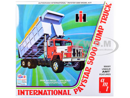Skill 3 Model Kit International PayStar 5000 Dump Truck 1/25 Scale Model AMT AMT1381