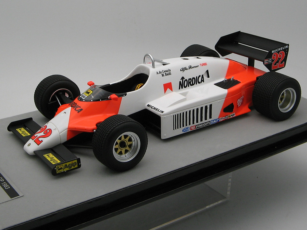 Ligier JS23 26 Andrea De Cesaris F1 5th Afrique Du Sud 1984 Spark S7417