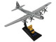 Boeing B 29 Superfortress Bomber Aircraft U S Air Force Bockscar with 1/72 Scale Fat Man Bomb Replica 1/144 Diecast Model Air Force 1 AF1-0112C