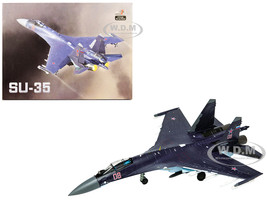 Sukhoi Su 35 Fighter Aircraft 08 Russian Air Force 1/72 Diecast Model Air Force 1 AF1-0116B