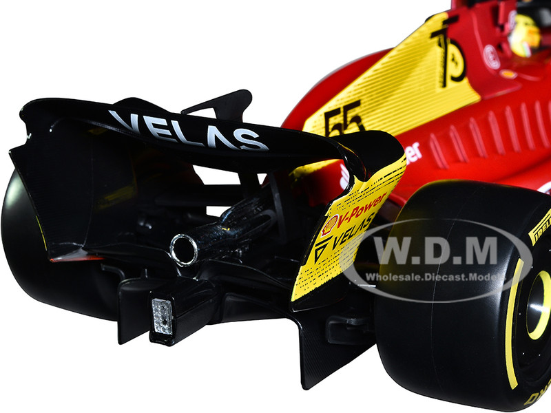 Bburago セール品 Burago 1/18 Ferrari F1 75 #55 CARLOS SAINZ