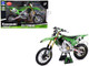 Kawasaki KX 450F Dirt Bike Motorcycle 3 Eli Tomac Green and Black Kawasaki Racing Team 1/6 Diecast Model New Ray 49663