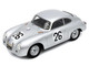 Porsche 356 #26 Max Nathan Helmut Helm Glockler Porsche KG 24 Hours of Le Mans 1956 with Acrylic Display Case 1/18 Model Car Spark 18S676