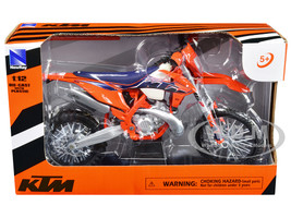 KTM 300 EXC TPI Enduro Dirt Bike Motorcycle Orange 1/12 Diecast Model New Ray 58373