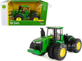 John Deere 9R 540 Tractor Dual Wheels Green Replica Play Series 1/32 Diecast Model ERTL TOMY 45773