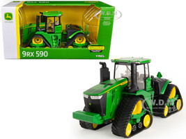 John Deere 9RX 590 Tractor Tracks Green Replica Play Series 1/32 Diecast Model ERTL TOMY 45774
