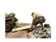4X4 Mechanic Figure 2 with Board Accessory for 1/18 Scale Models American Diorama AD18012