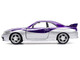 1995 Nissan Sky1995 Nissan Skyline GT R BCNR33 Purple and Silver Metallic Fast & Furious Series 1/32 Diecast Model Car Jadaline GT R BCNR33 Purple and Silver Metallic Fast & Furious Series 1/32 Diecast Model Car Jada