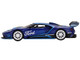Ford GT MK II Blue with Light Blue Graphics Ford Performance Limited Edition to 2400 pieces Worldwide 1/64 Diecast Model Car True Scale Miniatures MGT00429
