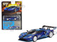 Ford GT MK II Blue with Light Blue Graphics Ford Performance Limited Edition to 2400 pieces Worldwide 1/64 Diecast Model Car True Scale Miniatures MGT00429