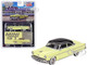 1954 Lincoln Capri Premier Yellow with Black Top Limited Edition to 3000 pieces Worldwide 1/64 Diecast Model Car True Scale Miniatures MGT00561