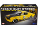 1965 Shelby GT350R #65 Yellow with Black Hood and Stripes Terlingua Racing Team Tribute Limited Edition to 300 pieces Worldwide 1/18 Diecast Model Car ACME A1801869