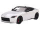 2023 Nissan Z Performance Everest White with Black Top 1/18 Model Car Top Speed TS0391