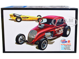 Skill 2 Model Kit Fiat Double Dragster Set of 2 Kits 1/25 Scale Model AMT AMT1380