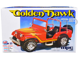 Skill 2 Model Kit 1981 Jeep CJ5 Golden Hawk 1/25 Scale Model Car MPC MPC986