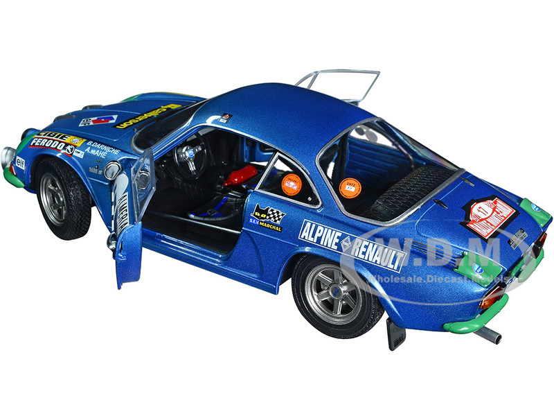 Alpine A110 1600S #17 Bernard Darniche Alain Mahe Rallye de Monte