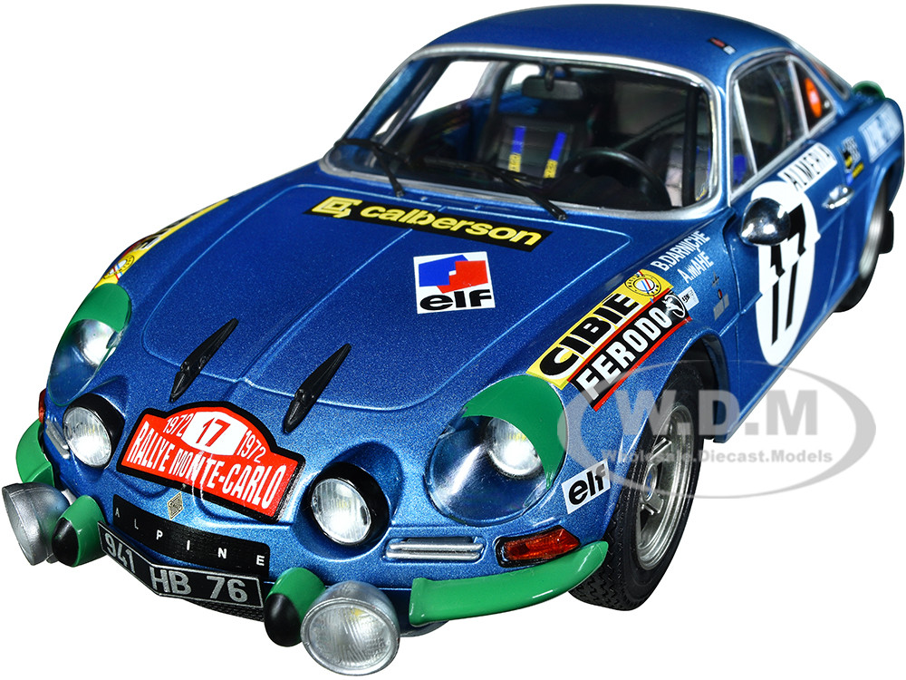 ミニカー　1/18 アルピーヌ A110 1600S モンテカルロ 1972 #17 [S1804206] S1804206_1__94115.1687186420.