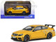 2012 Mercedes-Benz C63 AMG Black Series Solarbeam Yellow Metallic 1/43 Diecast Model Car Solido S4311601