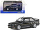 1989 BMW E30 M3 Alpina B6 3.5S Diamond Black Metallic 1/43 Diecast Model Car Solido S4312002