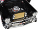 1957 Chevrolet Bel Air Hardtop Black White Top Red Interior 1/18 Diecast Model Car Road Signature 92109