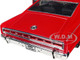 1966 Dodge Charger Red 1/18 Diecast Model Car Road Signature 92638rd