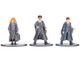 Harry Potter Wizarding World Set of 7 Diecast Figures Jada 34502