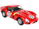 Ferrari 250 GTO #22 Leon Dernier Jean Blaton Rosso Corsa Red 3rd Place 24 Hours of Le Mans 1962 Limited Edition to 200 pieces Worldwide 1/18 Model Car BBR BBR1862