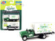 1957 Chevrolet Refrigerated Box Truck Green with White Top Sprite 1/87 HO Scale Model Classic Metal Works 30646