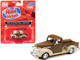 1941 1946 Chevrolet Pickup Truck Airedale Brown and Beige 1/87 (HO) Scale Model Classic Metal Works 30655