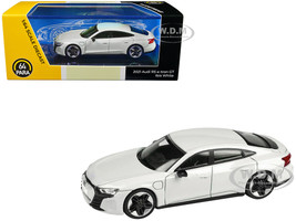 Audi E tron GT RS Ibis White Metallic 1/64 Diecast Model Car Paragon Models PA-55336