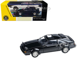 1984 Toyota Celica Supra XX Black with Sunroof 1/64 Diecast Model Car Paragon Models PA-55463
