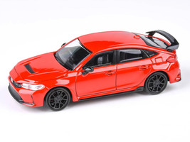 2023 Honda Civic Type R FL5 Rallye Red 1/64 Diecast Model Car Paragon Models PA-55582