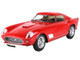 1958 Ferrari 250 TDF Faro Carenato Red with DISPLAY CASE Limited Edition to 99 pieces Worldwide 1/18 Model Car BBR BBR1820A1