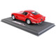1964 Ferrari 275 GTB Short Nose Red with DISPLAY CASE Limited Edition to 200 pieces Worldwide 1/18 Model Car by BBR (BBR1822