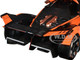 Lamborghini V12 Vision Gran Turismo Orange Metallic Special Edition 1/18 Diecast Model Car Maisto 31454OR