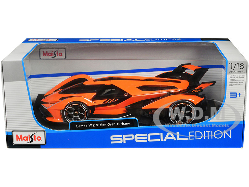 Lamborghini V12 Vision Gran Turismo Orange Metallic Special