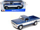 1979 Ford F 150 Ranger Pickup Truck Blue Metallic and Cream Special Edition 1/18 Diecast Model Car Maisto 31462BL