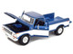 1979 Ford F 150 Ranger Pickup Truck Blue Metallic and Cream Special Edition 1/18 Diecast Model Car Maisto 31462BL