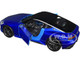 2023 Nissan Z Blue Metallic with Black Top Special Edition Series 1/24 Diecast Model Car Maisto 32904BL