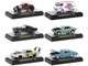 Auto Meets Set of 6 Cars IN DISPLAY CASES Release 68 Limited Edition 1/64 Diecast Model Cars M2 Machines 32600-68