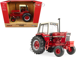 International Harvester 1486 Tractor Red Cream Top Case IH Agriculture"Series 1/32 Diecast Model ERTL TOMY 44287