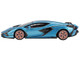 Lamborghini Sian FKP 37 Blu Aegir Blue Metallic Limited Edition to 6960 pieces Worldwide 1/64 Diecast Model Car True Scale Miniatures MGT00573