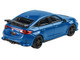 2023 Honda Civic Type R FL5 Boost Blue Pearl 1/64 Diecast Model Car Paragon Models PA-55583