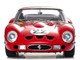 Ferrari 250 GTO #22 Elde Leon Dernier) Beurlys Jean Blaton 3rd Place 24 Hours of Le Mans 1962 1/18 Diecast Model Car Kyosho K08438B