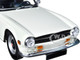 1969 Triumph TR6 Convertible White Limited Edition to 504 pieces Worldwide 1/18 Diecast Model Car Minichamps 155132035