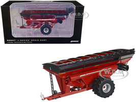 Brent V1300 Grain Cart with Tires Red 1/64 Diecast Model SpecCast UBC024