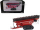 Brent V1300 Grain Cart with Tracks Red 1/64 Diecast Model SpecCast UBC025