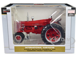 International Harvester Farmall 300 Narrow Front Tractor Red Classic Series 1/16 Diecast Model SpecCast ZJD1923